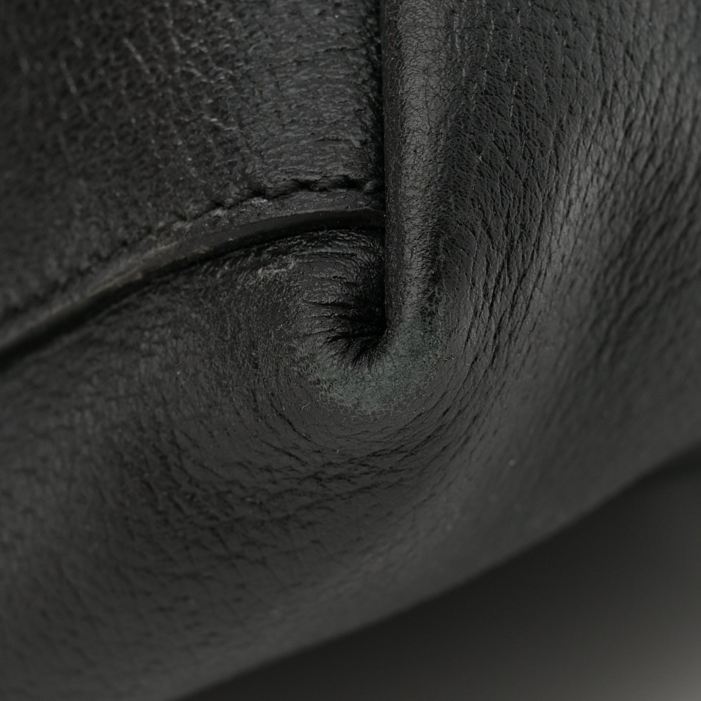 Textured Calfskin Web Medium Ophidia Shopping Tote Black