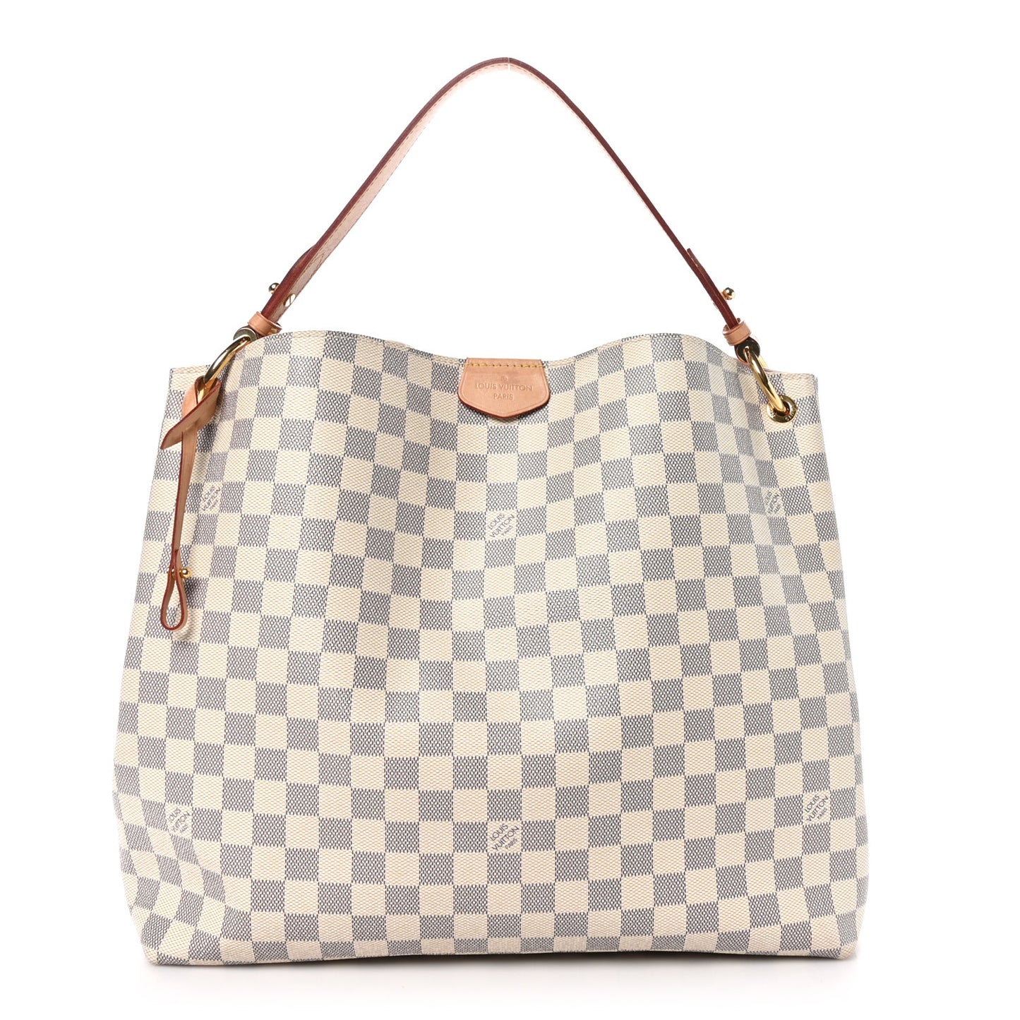 Damier Azur Graceful MM Rose Ballerine