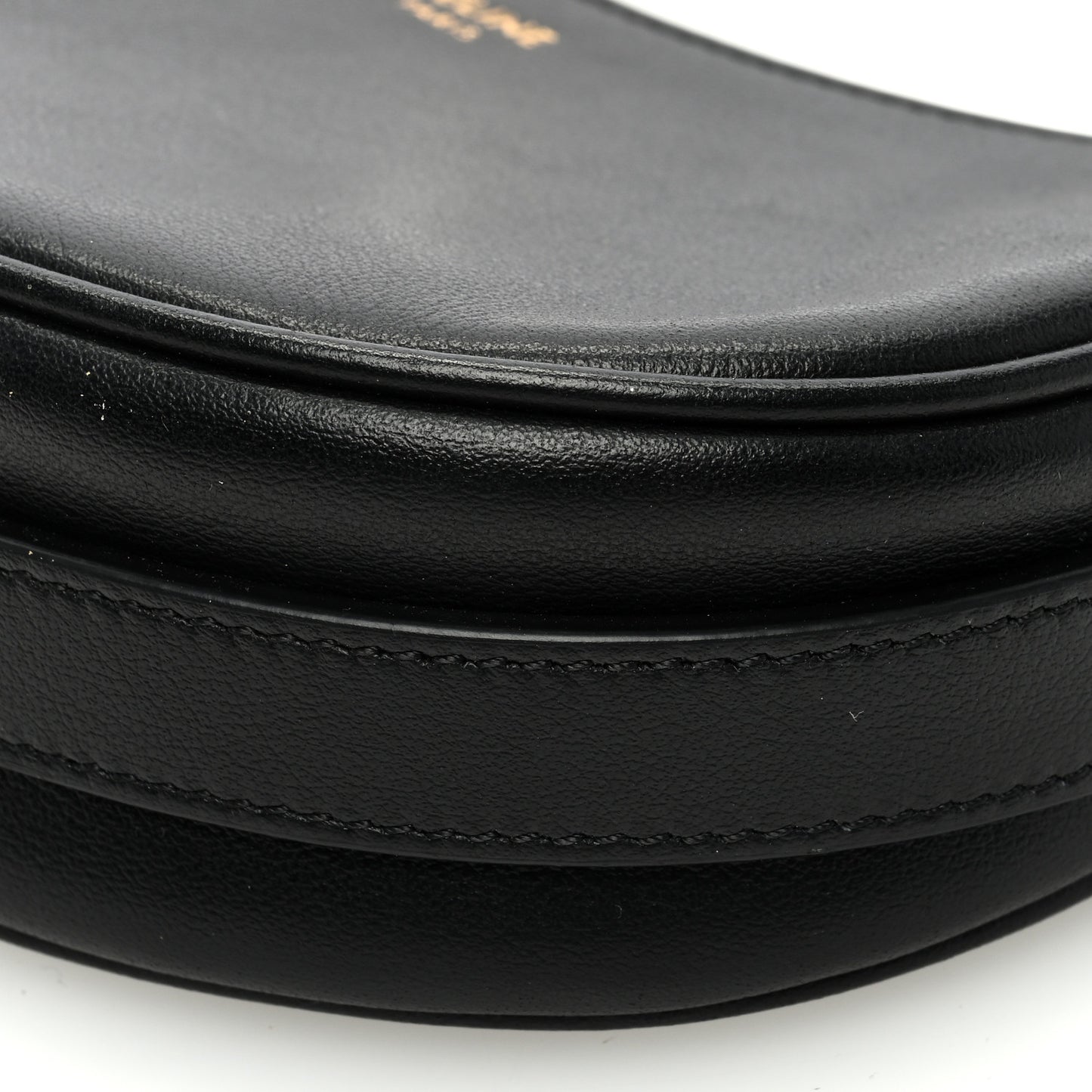 Smooth Calfskin Mini Ava Shoulder Bag Black