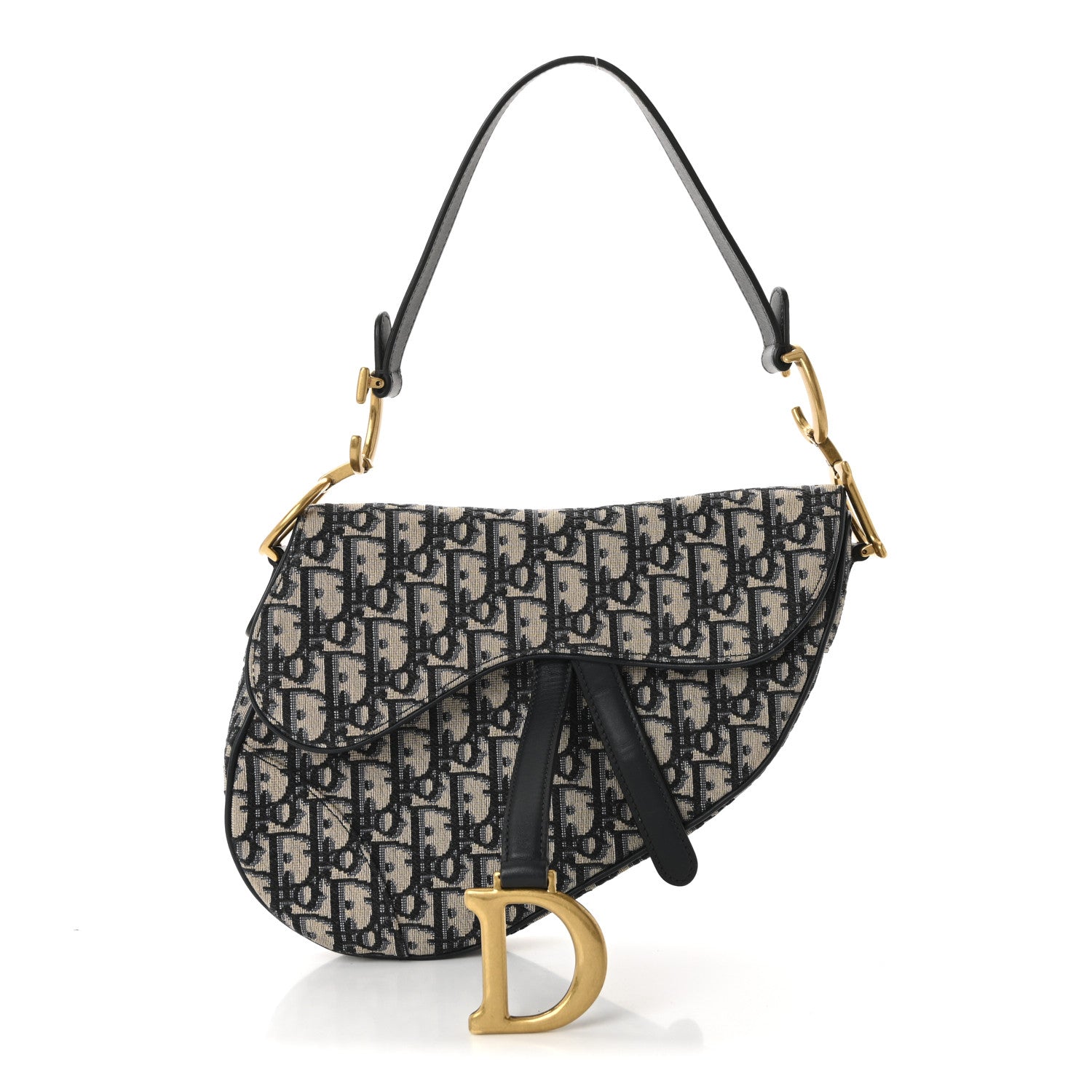 Christian Dior Oblique Saddle Bag Blue 1810258 – FASHIONPHILE