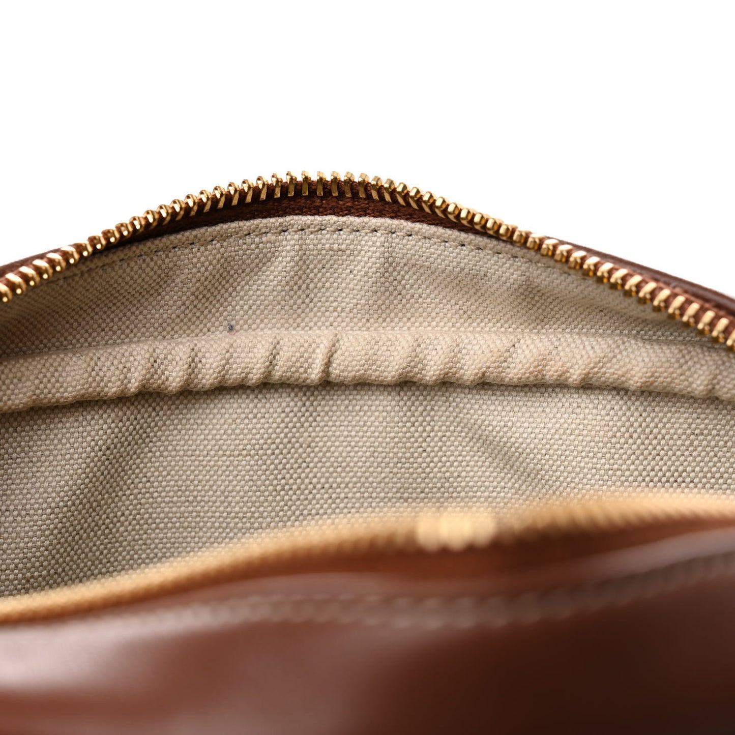 Calfskin Check Small Lola Camera Bag Dark Birch Brown