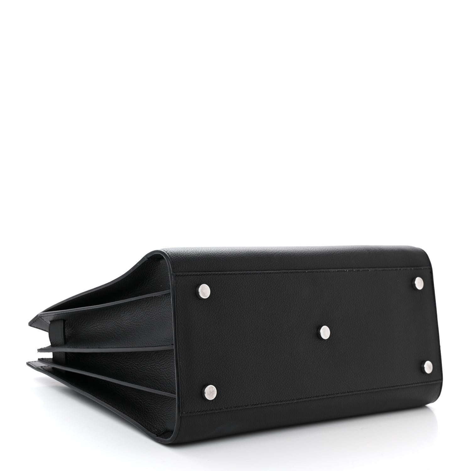 Saint Laurent Grained Calfskin Small Sac De Jour Black 4 of 10