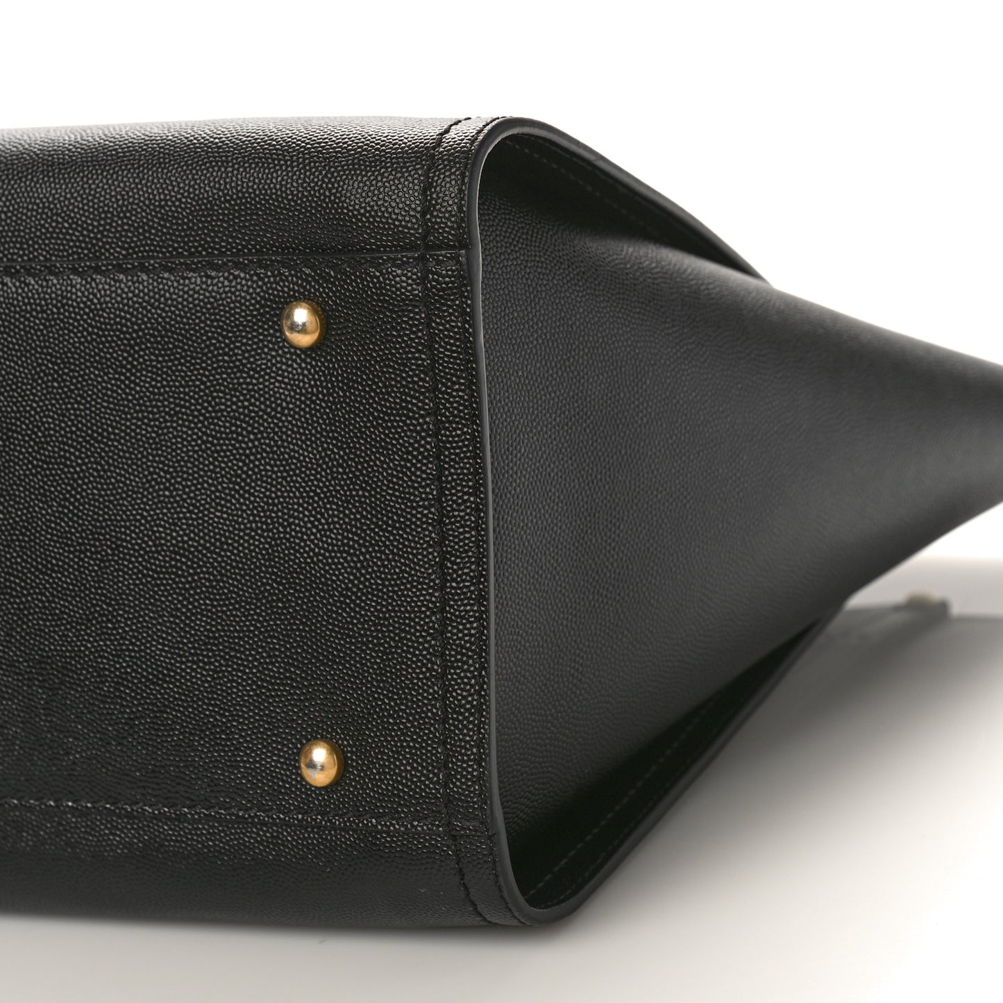 Caviar Small Studded Deauville Tote Black