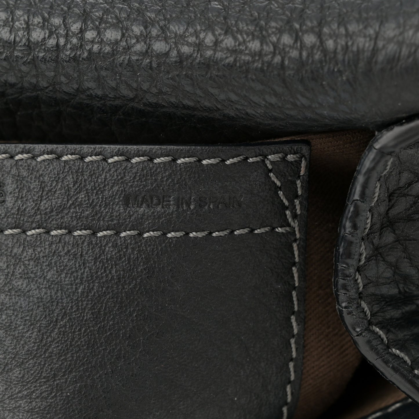 Calfskin Mini Marcie Round Crossbody Bag Black
