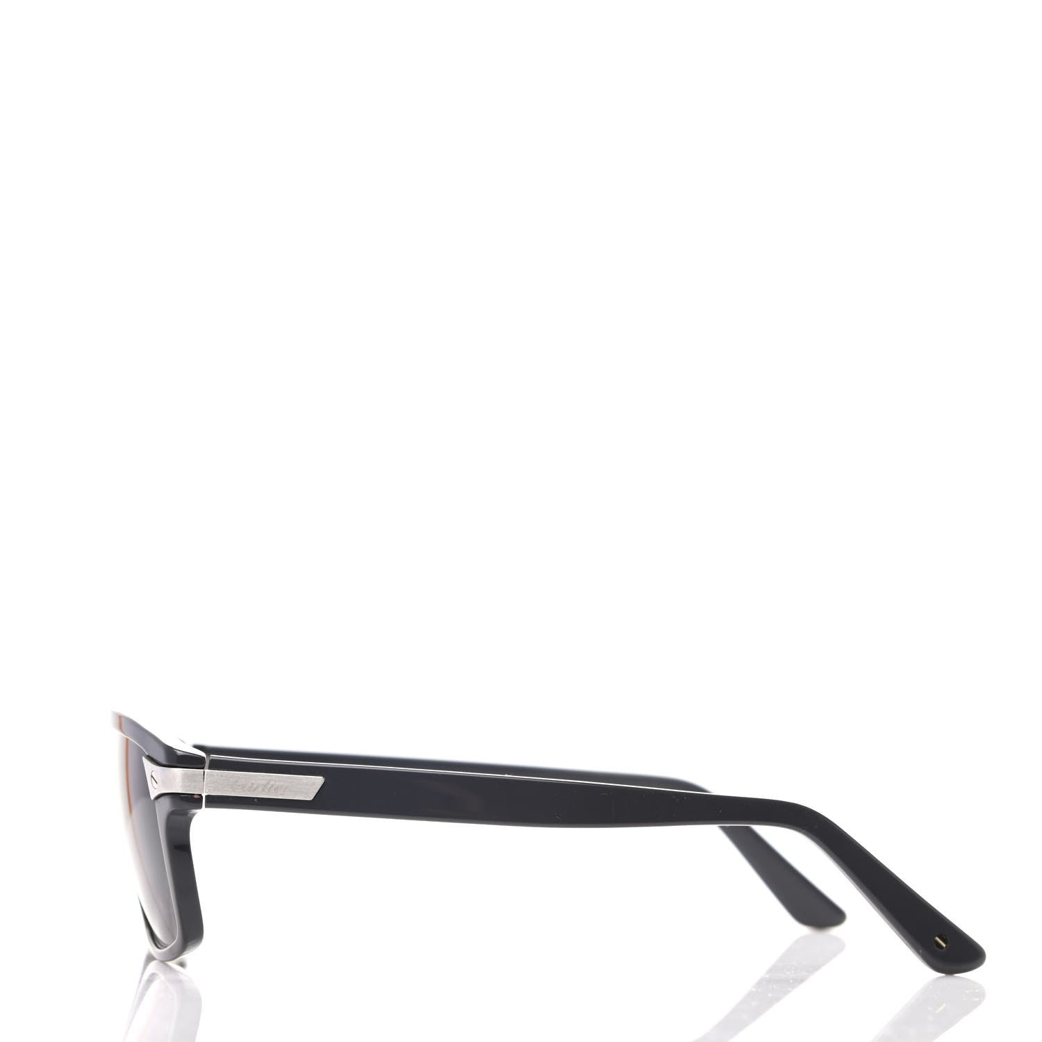 Cartier Acetate Santos De Cartier Square Sunglasses CT0190S Grey 3 of 6