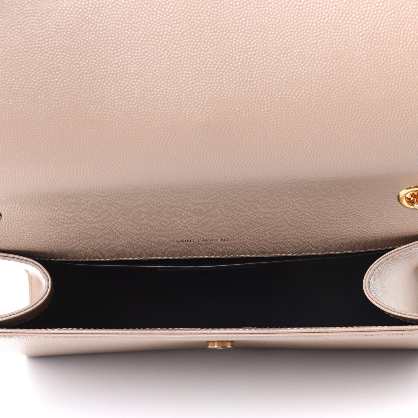 Grain De Poudre Medium Monogram Kate Satchel Dark Beige