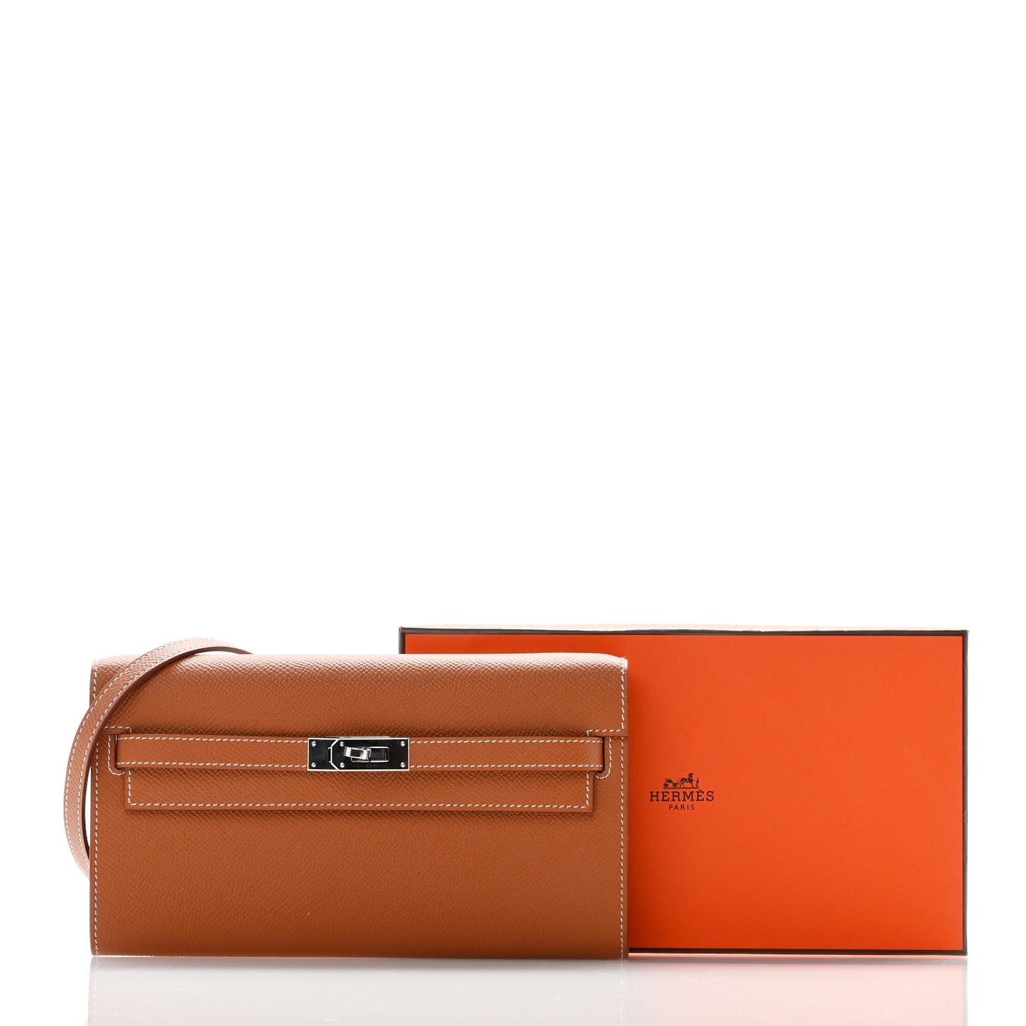 Epsom Kelly Wallet To Go Gold