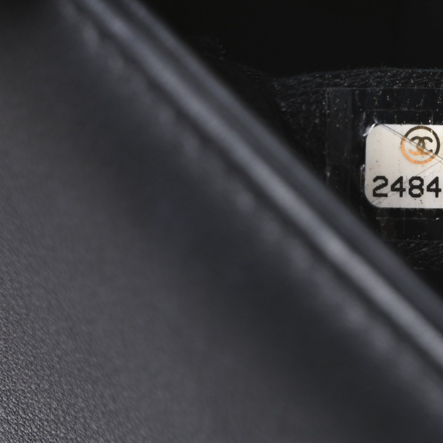 Calfskin Quilted Small Boy Flap Black