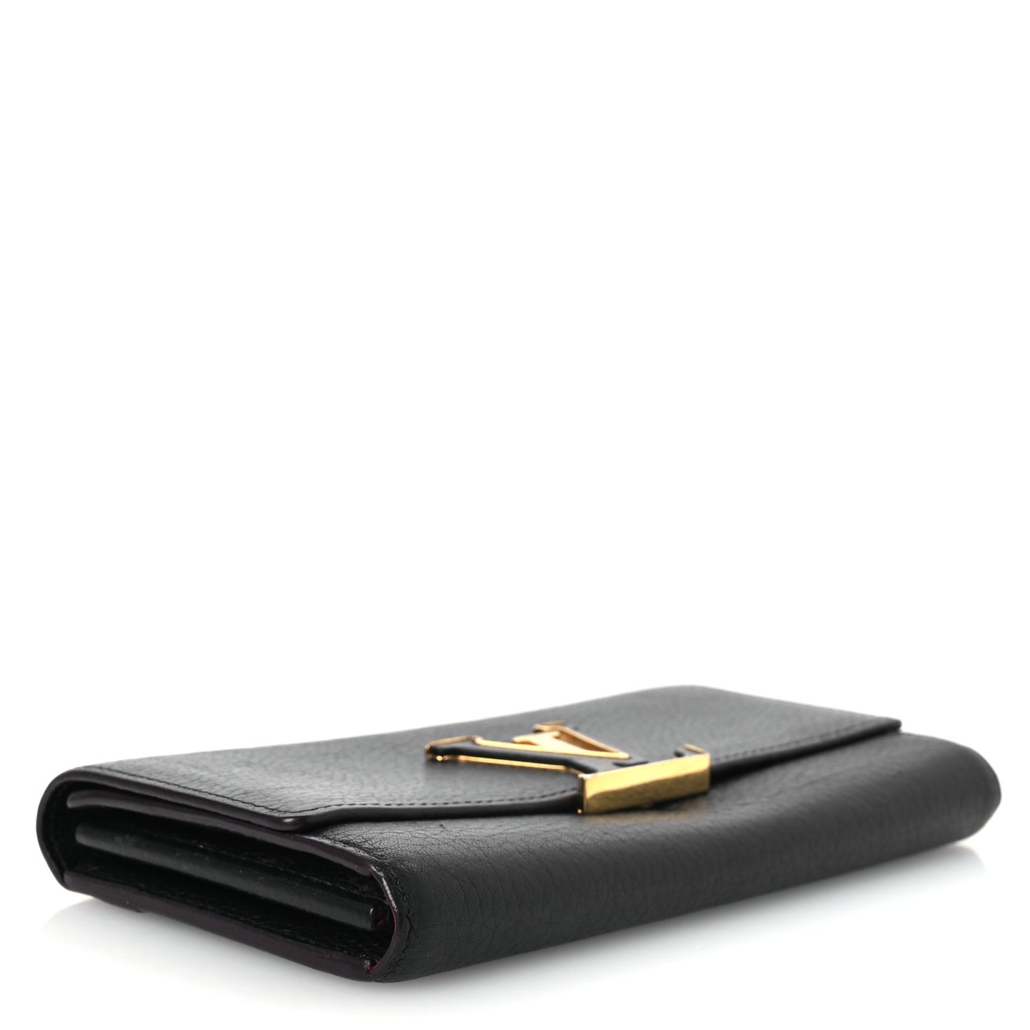 Taurillon Capucines Wallet Black