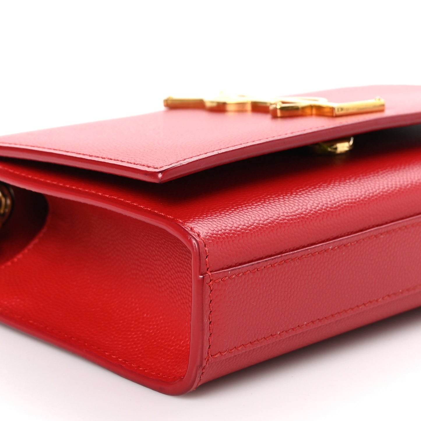 Grain De Poudre Small Monogram Kate Satchel Red