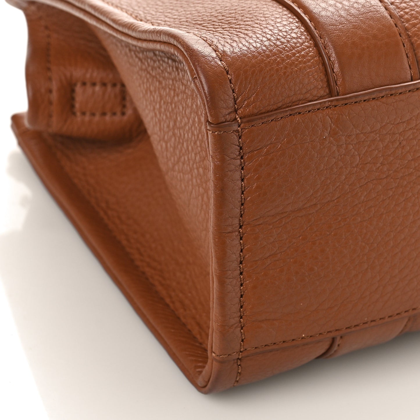 Grained Calfskin Medium The Tote Bag Argan Oil