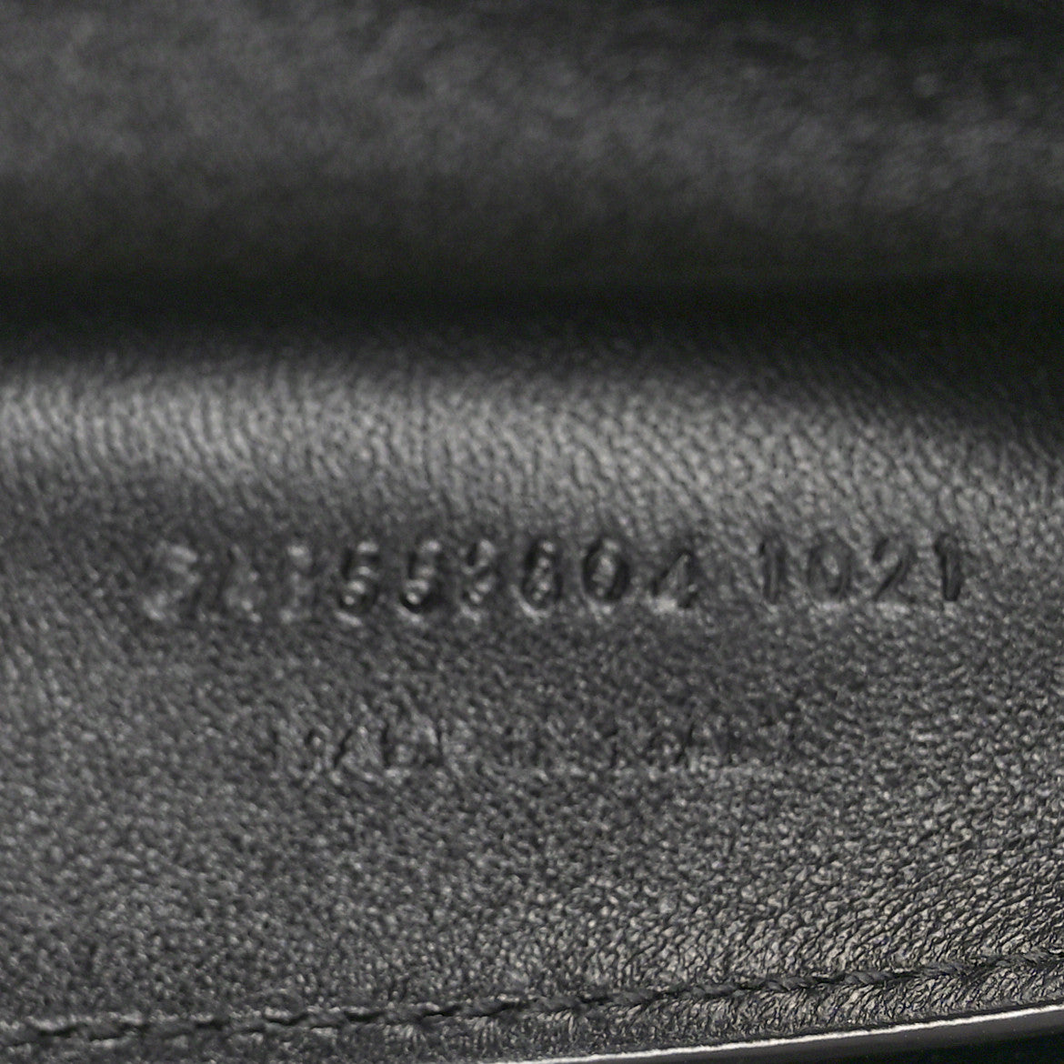 Smooth Calfskin Suede Medium Reversible Monogram Kate Satchel Black