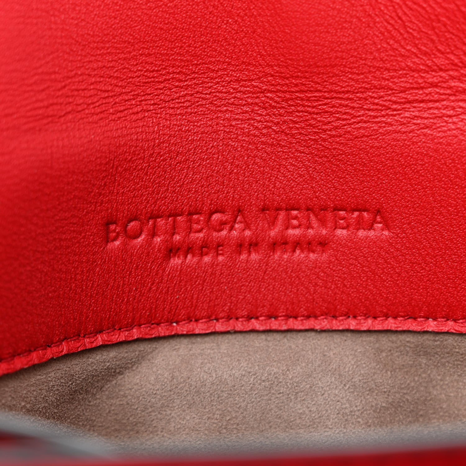 Bottega Veneta Nappa Small Piazza Bag Red 8 of 13