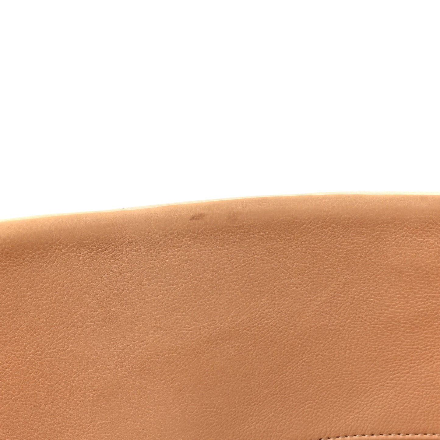 Calfskin Quilted Large CC Crown Tote Beige