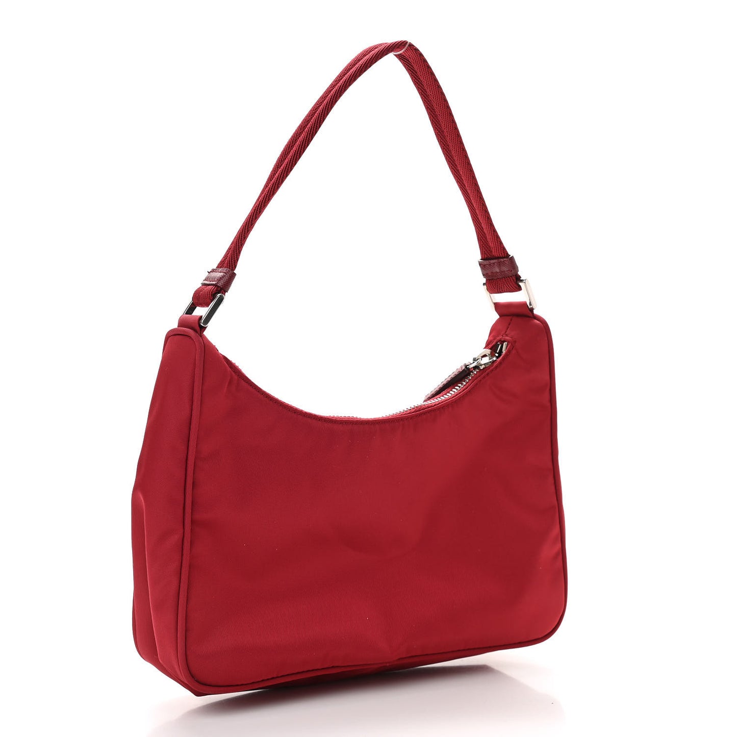 Tessuto Nylon Sport Shoulder Bag Rosso