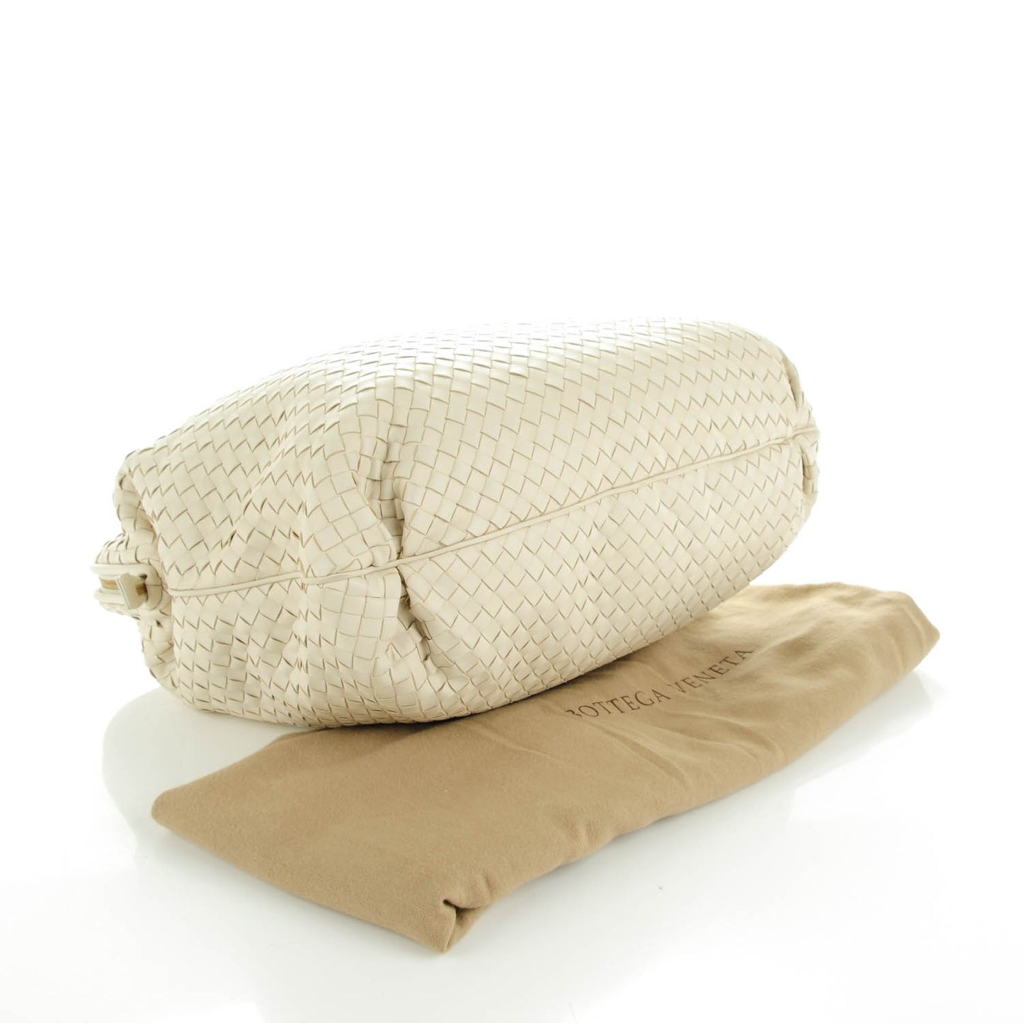 Nappa Intrecciato Frame Tote Colonial