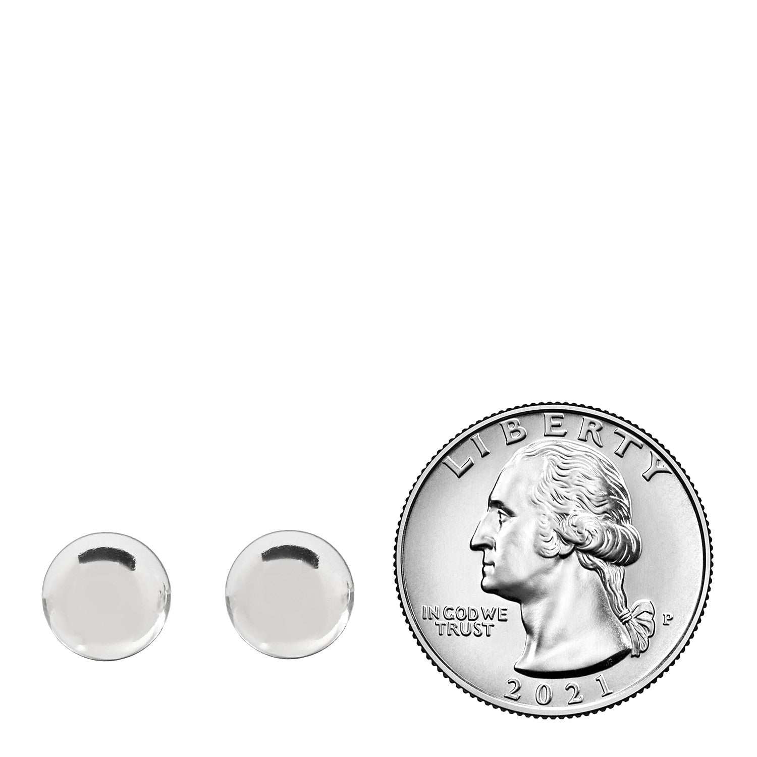 Tiffany Sterling Silver 10mm HardWear Ball Earrings 2 of 4
