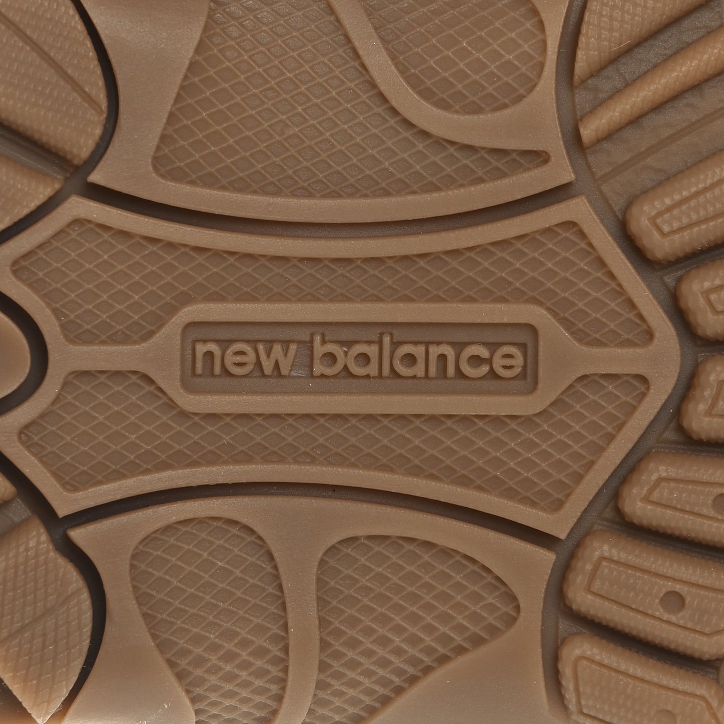 X NEW BALANCE Bleached Calfskin 530 SL Sneakers 37.5 Cinnamon Travertine Gray