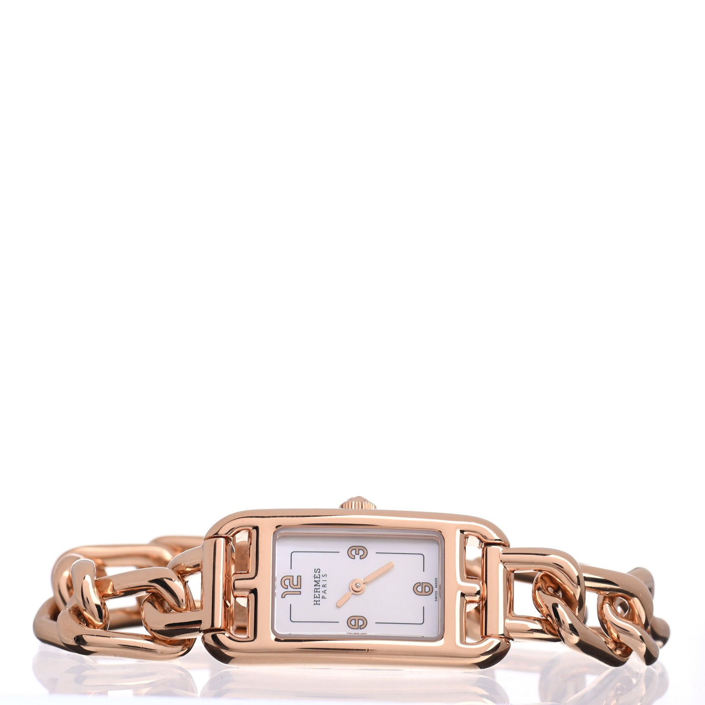 18K Rose Gold Mother of Pearl 17mm Nantucket Quartz Watch