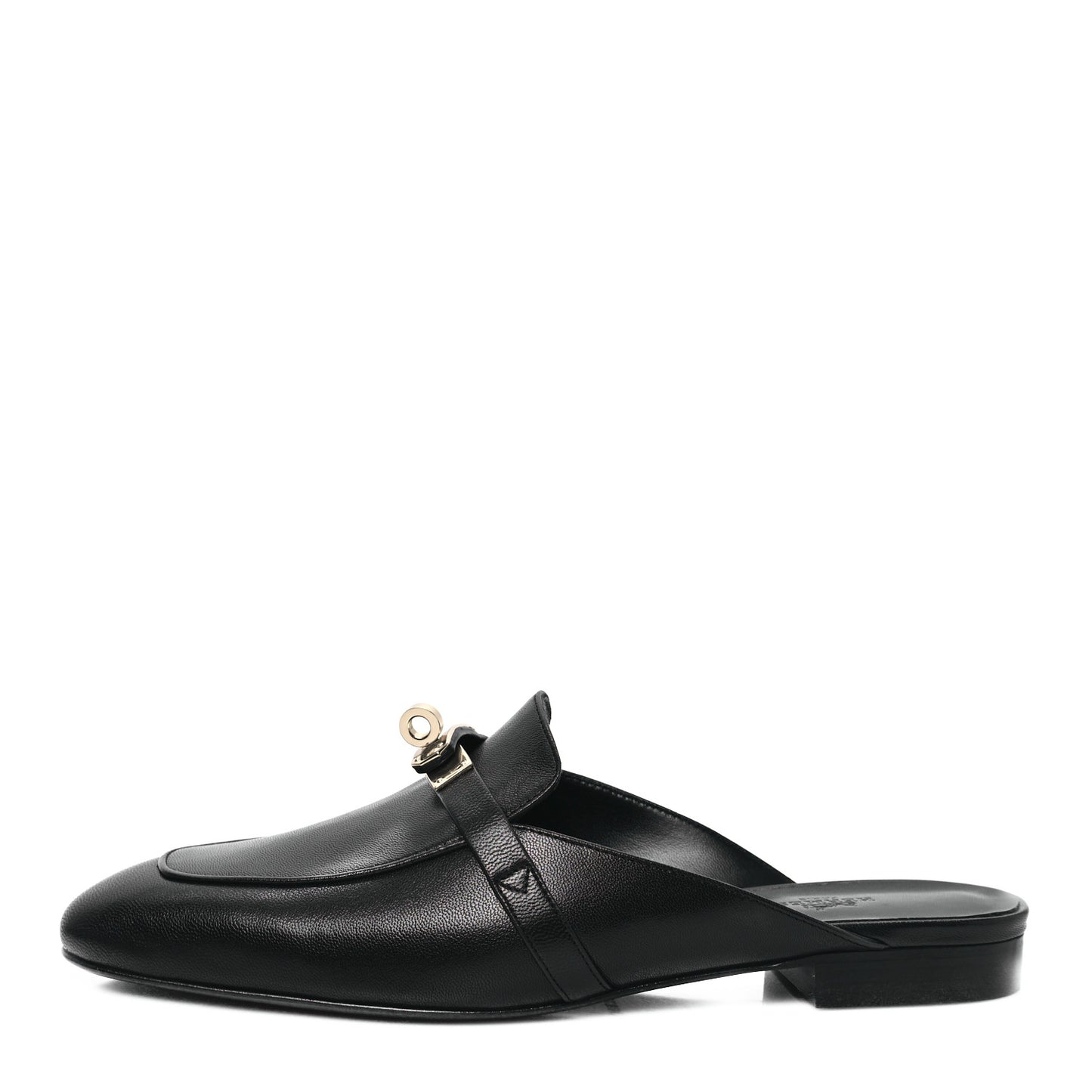 Goatskin Oz Mules 40 Black