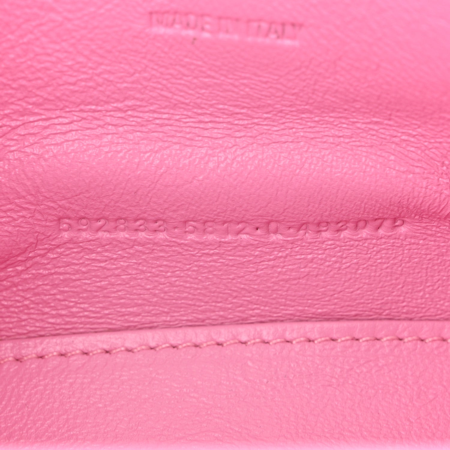 Balenciaga Washed Denim BB Monogram Hourglass Top Handle Bag XS Pink 8 of 13