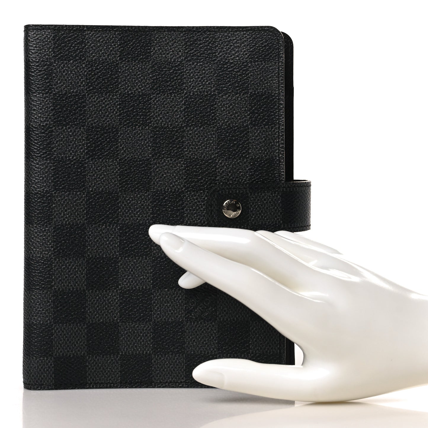 Damier Graphite Medium Ring Agenda Cover