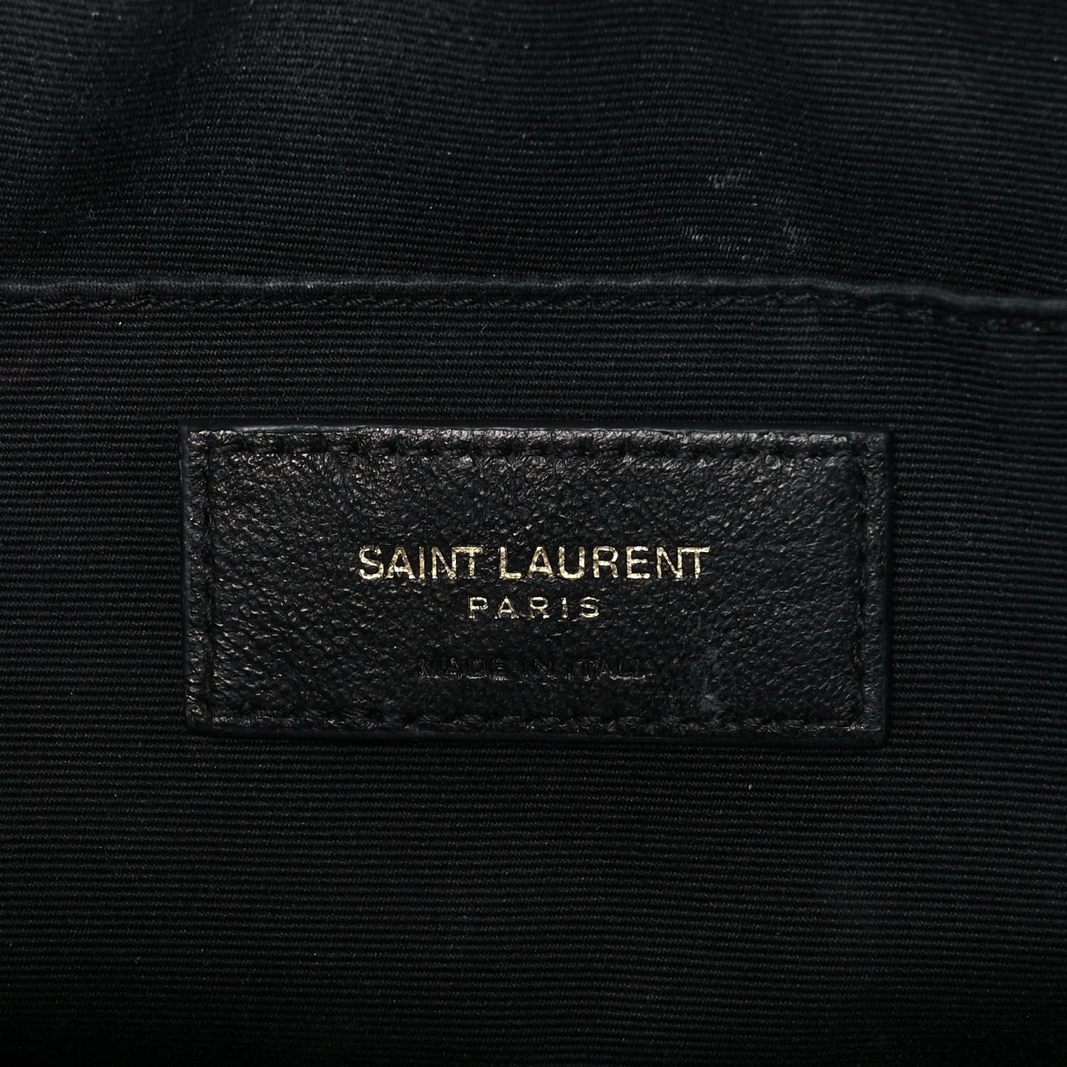 Saint Laurent Calfskin Matelasse Monogram Lou Camera Bag Black 6 of 9