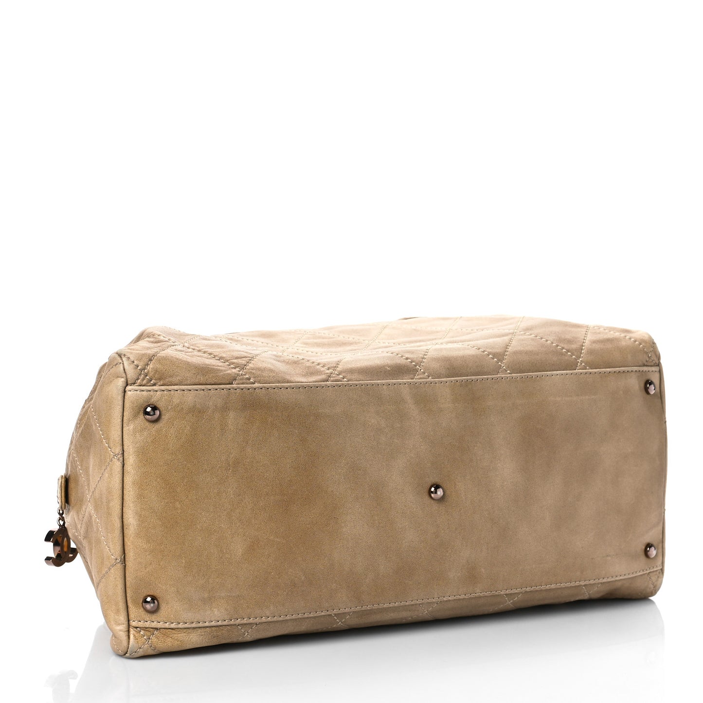Lambskin Cloudy Bundle Bowler Beige