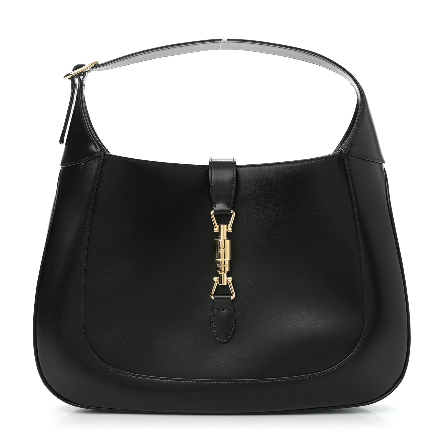 Boarded Dyana Lux Calfskin Medium Jackie 1961 Hobo Black