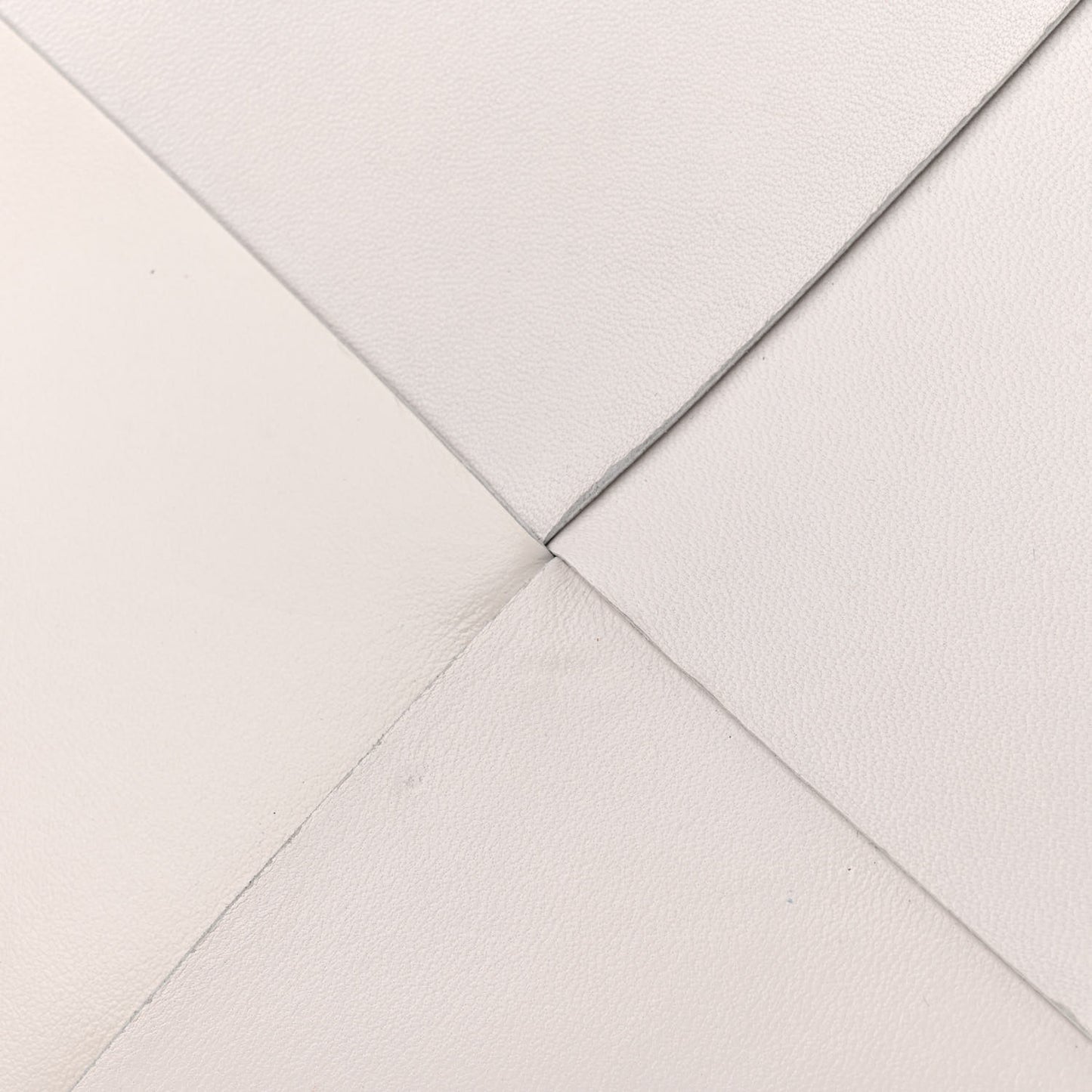 Nappa Maxi Intrecciato Hexagon Belt Bag White