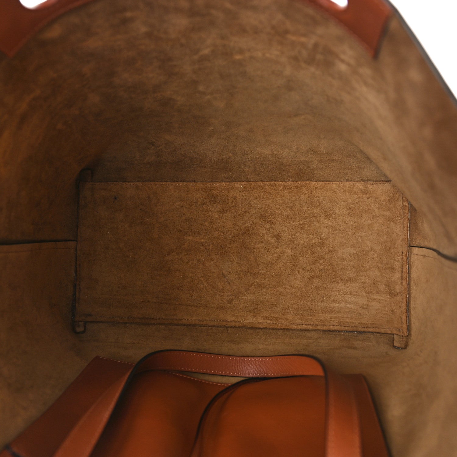 Loewe Smooth Calfskin Small Anagram Tote Tan 5 of 8