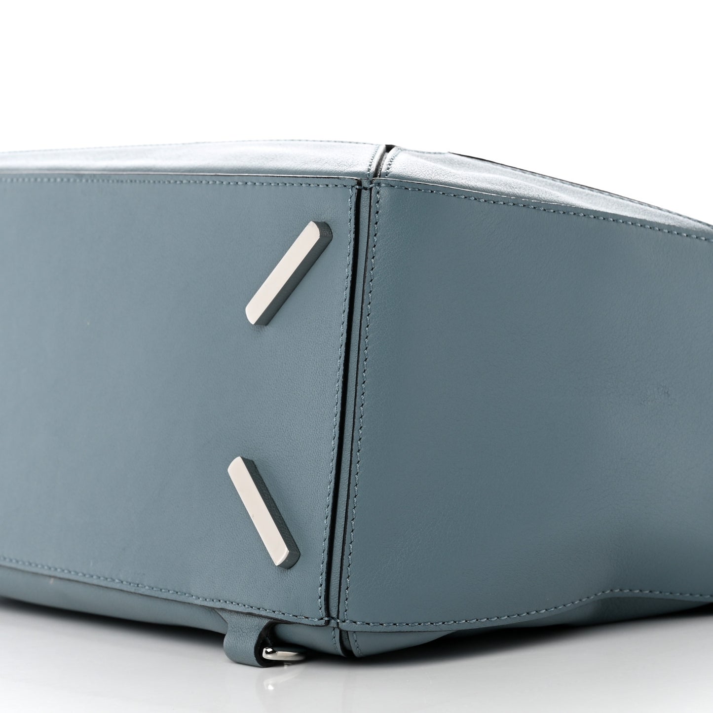 Calfskin Medium Puzzle Bag Stone Blue