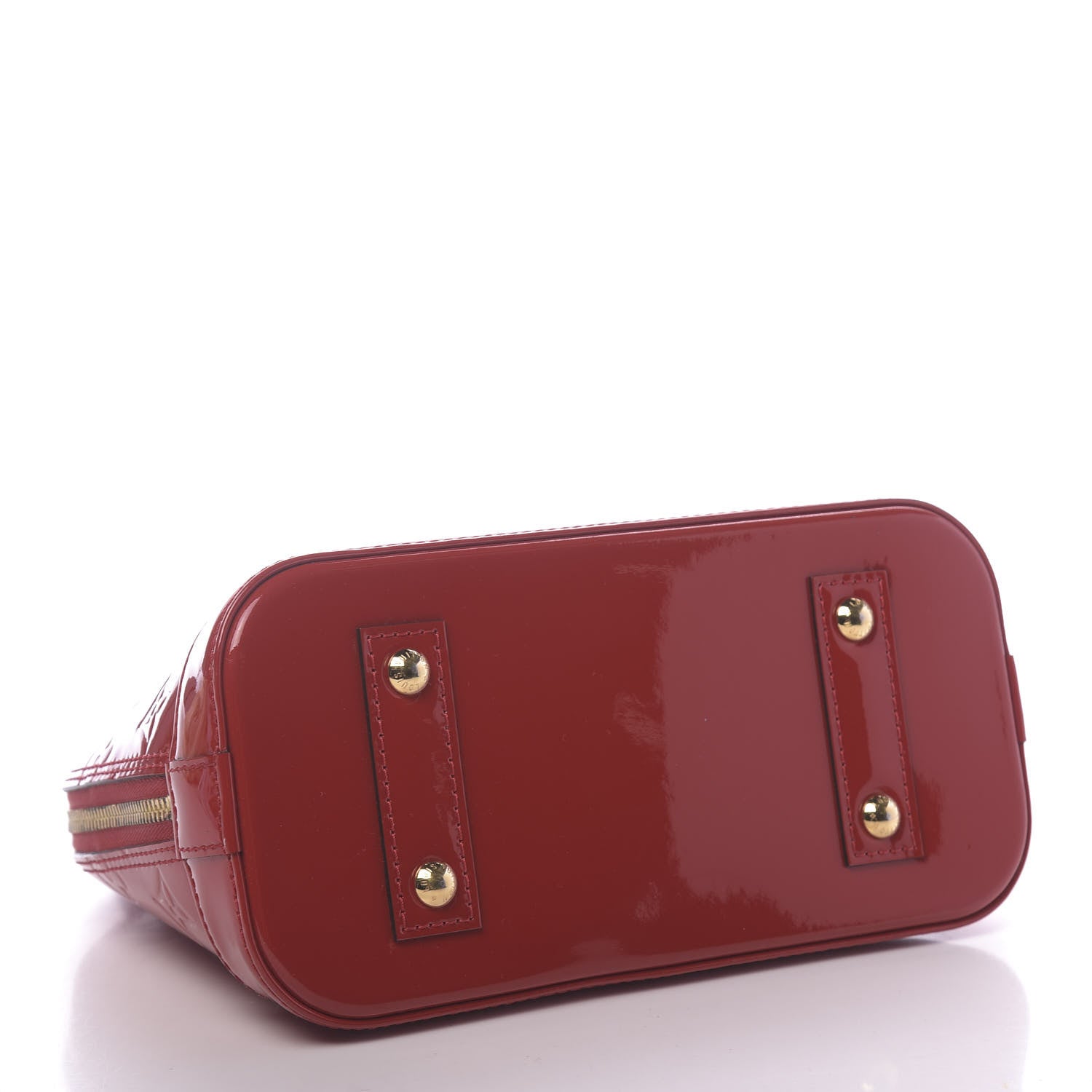 Louis Vuitton Vernis Alma BB Cherry 5 of 10