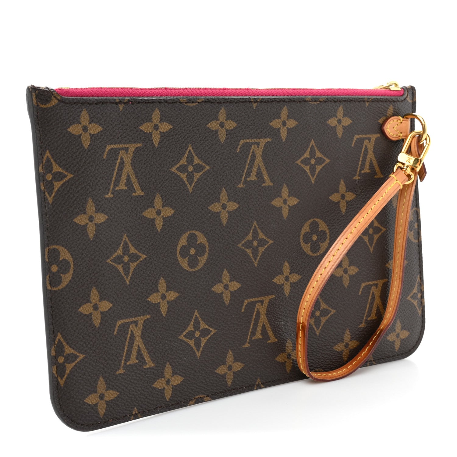 Louis Vuitton Monogram Neverfull MM GM Pochette Pivoine 3 of 10