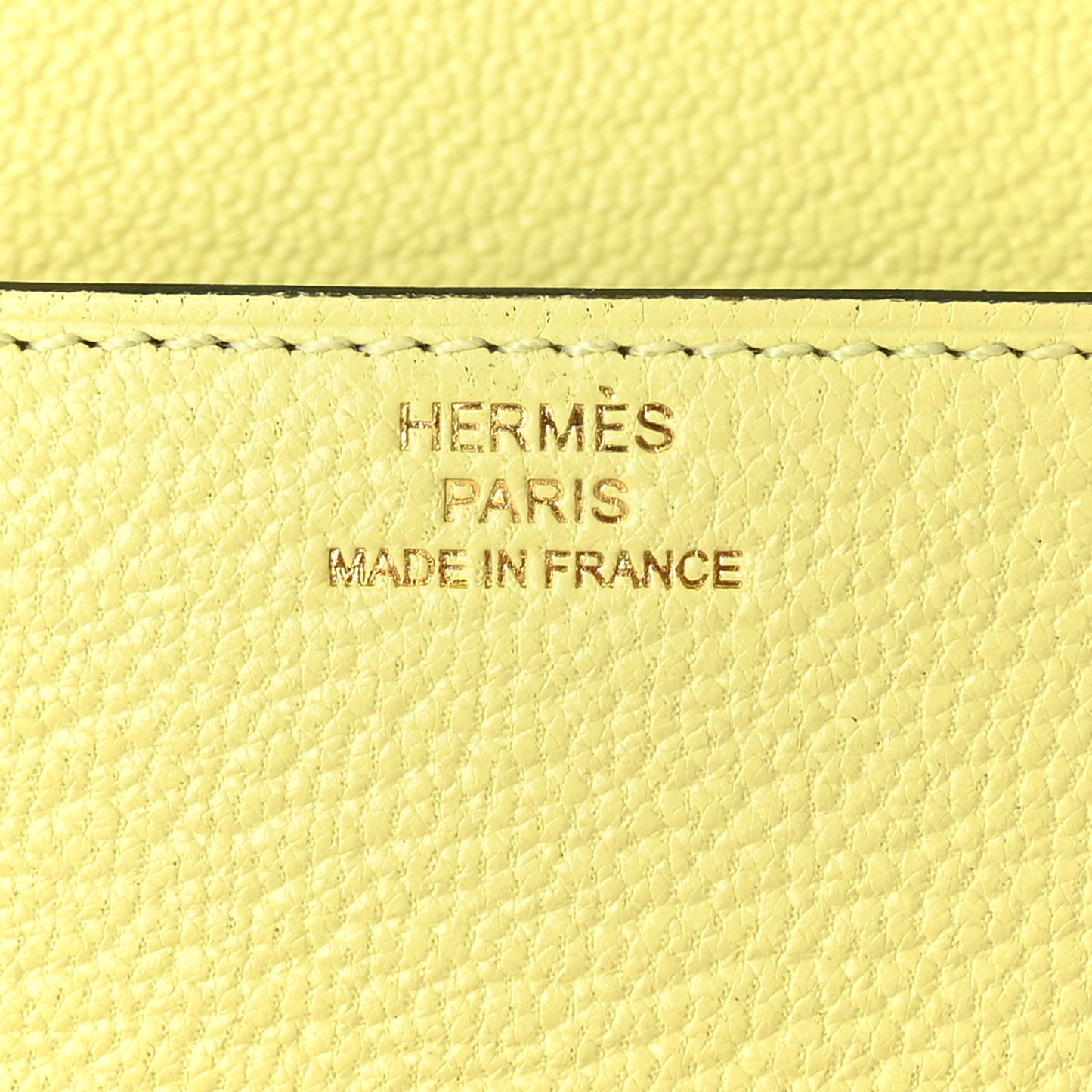 Chevre Mysore Roulis Slim Wallet Jaune Poussin