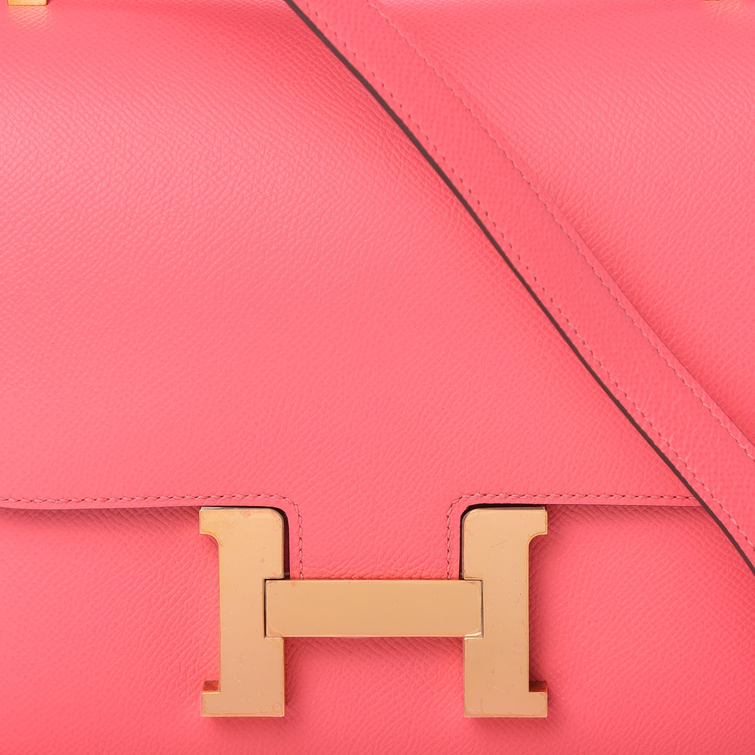 Hermes Epsom Horseshoe Constance 24 Rose Azalee Gris Mouette 10 of 10