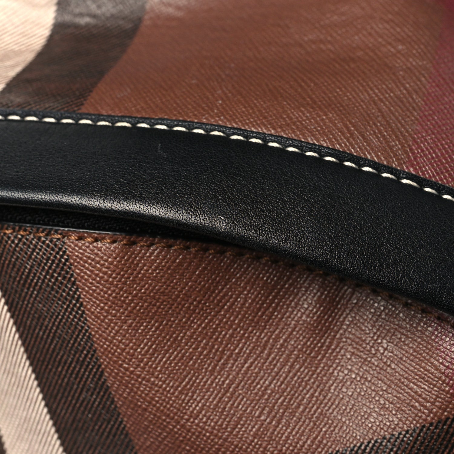 Burberry E-Canvas Check Jett Backpack Dark Birch Brown 11 of 13
