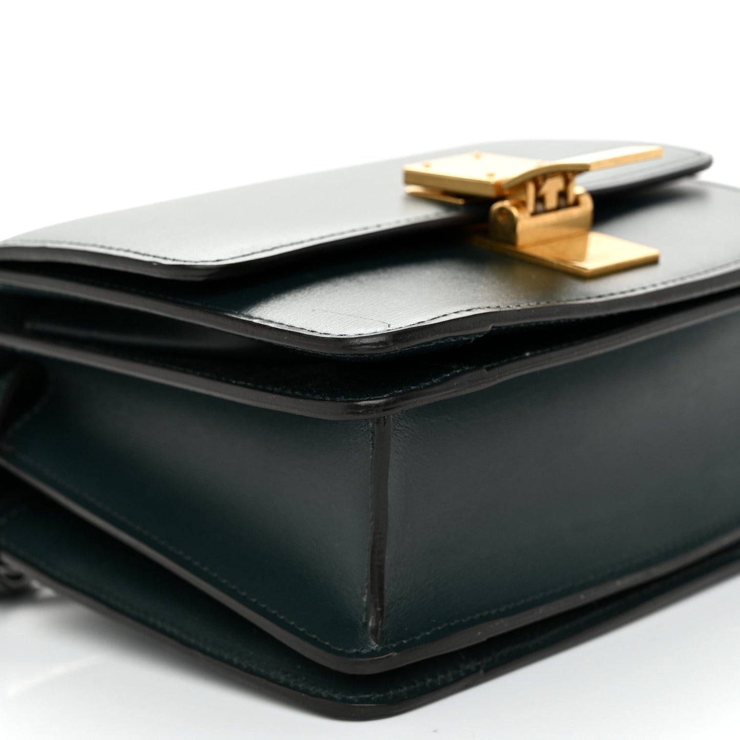 Box Calfskin Small Classic Box Flap Bag Amazone