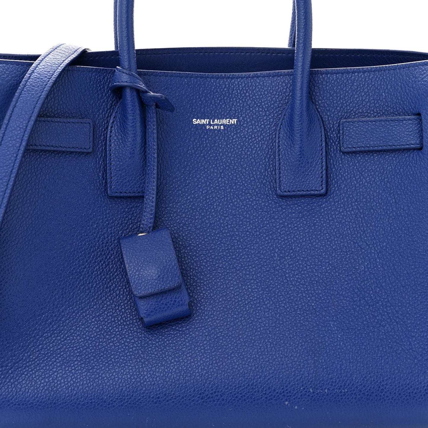 Grained Calfskin Baby Sac De Jour Outremer
