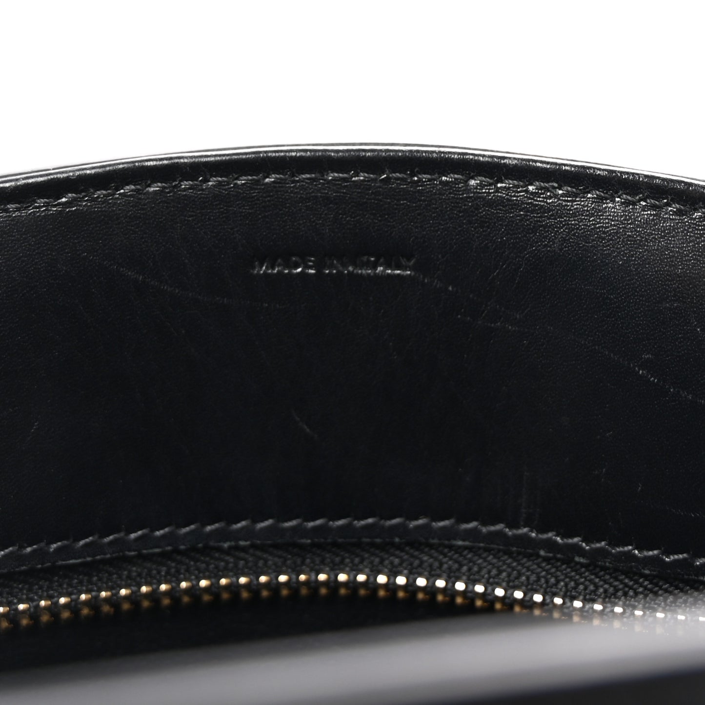 Calfskin Crecy Bucket Bag Black