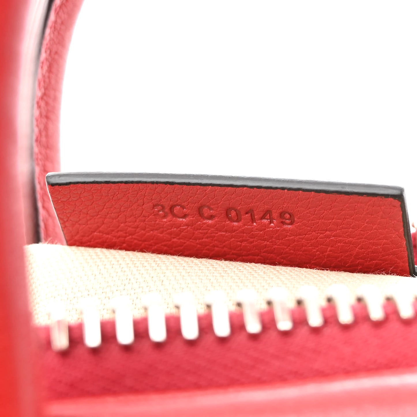 Sugar Goatskin Mini Antigona Medium Red