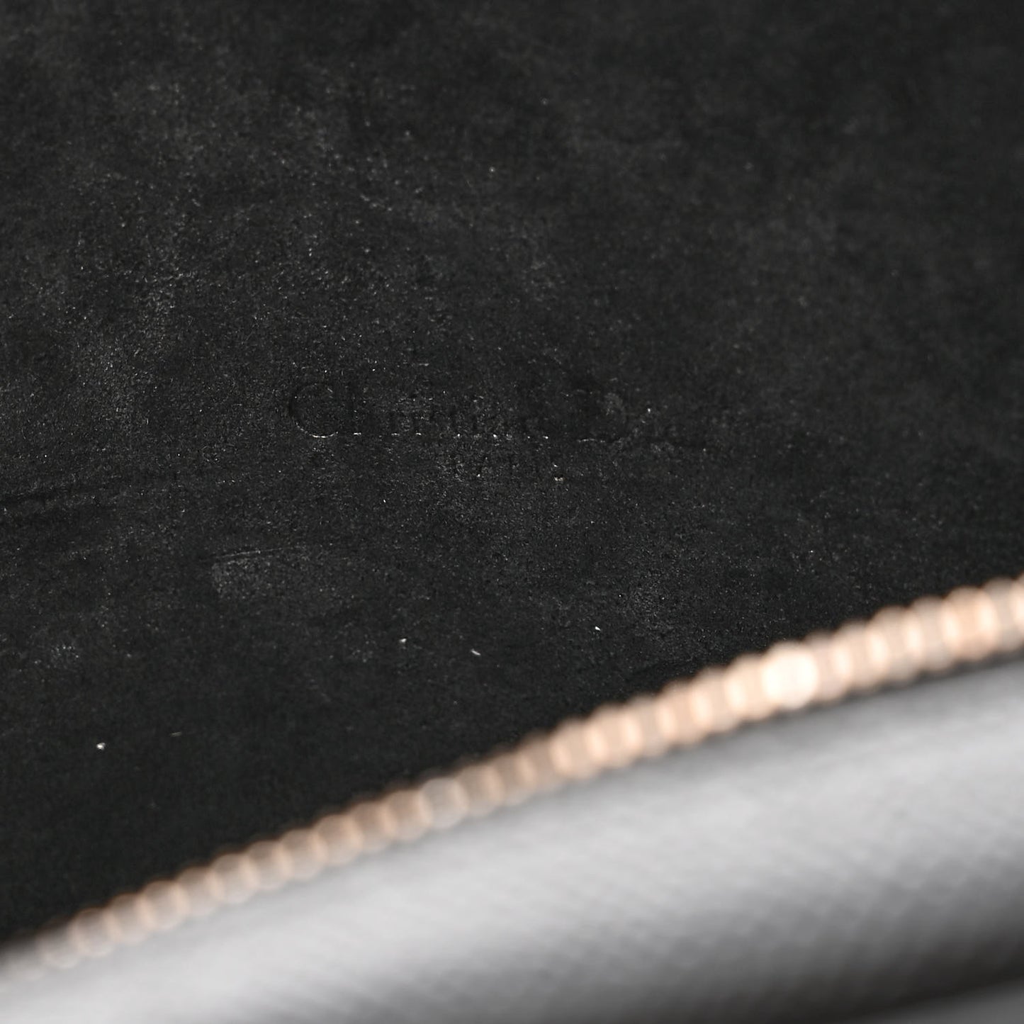 Grained Calfskin Caro Double Pouch Black