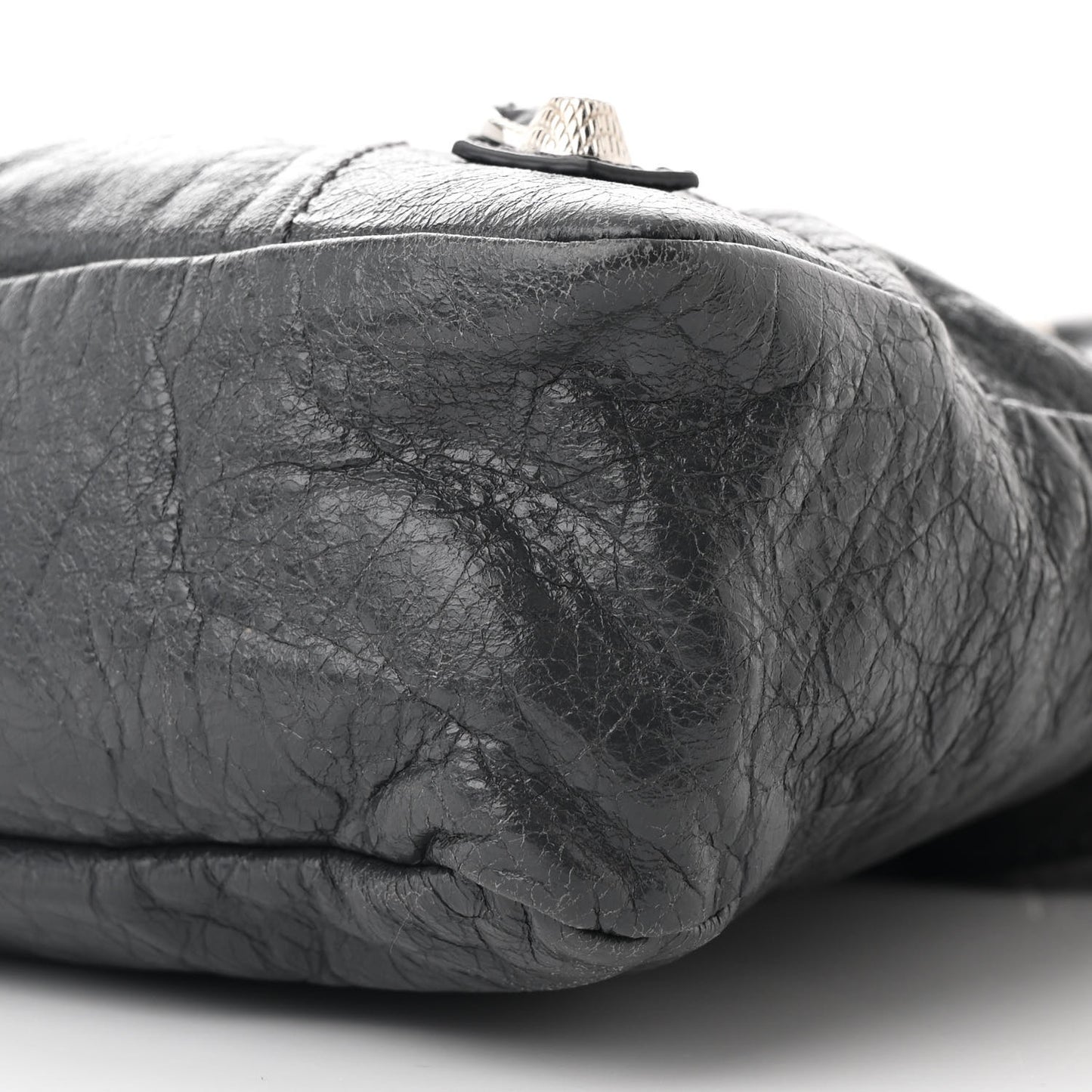 Agneau Giant 12 Silver Hardware Town Gris Fossile