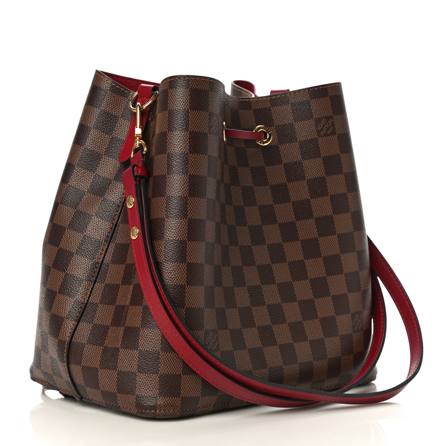 Louis Vuitton Damier Ebene Neonoe MM Cherry Berry 3 of 8