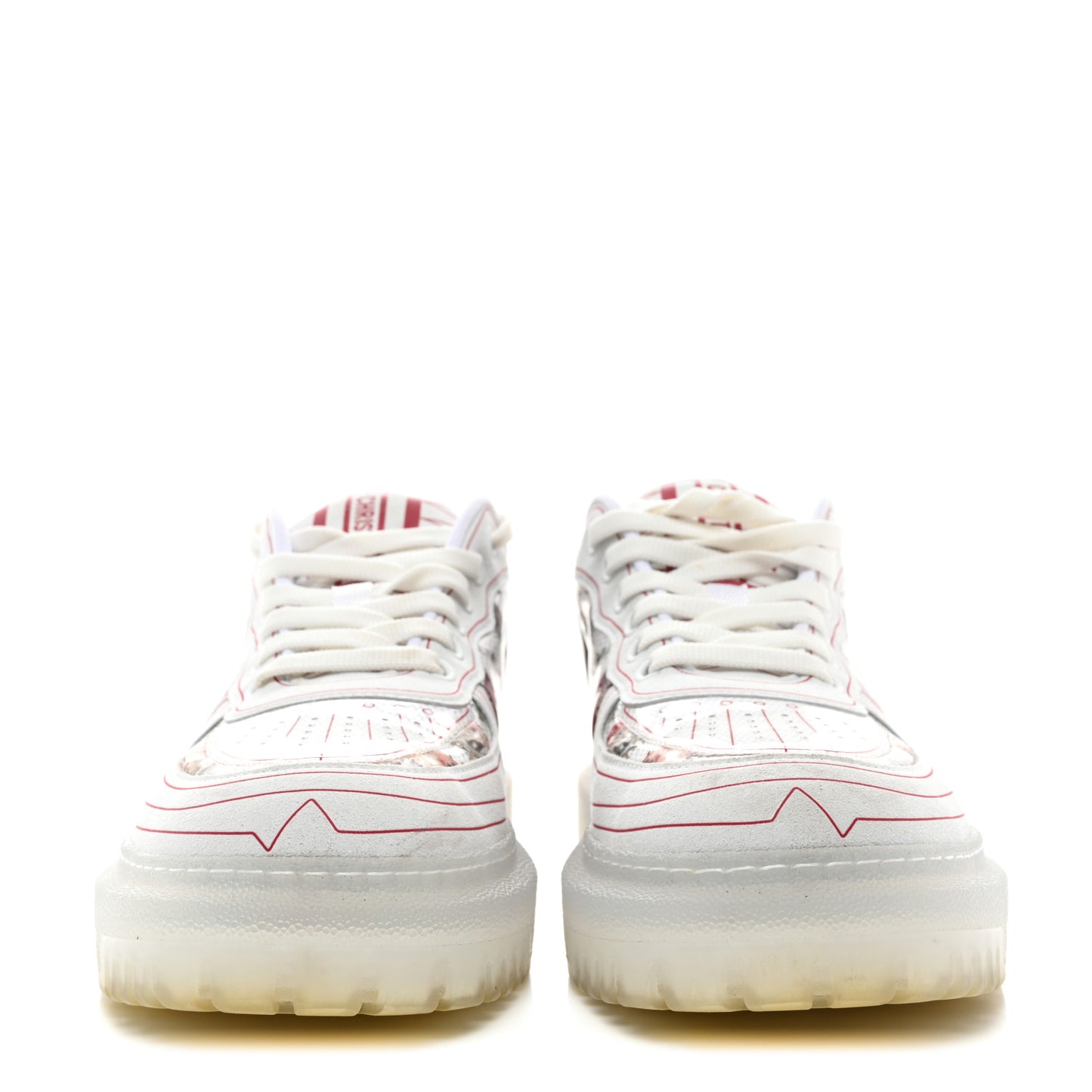 Calfskin Technical Fabric Dior Addict D Butterfly Low Top Sneakers 38 Multicolor