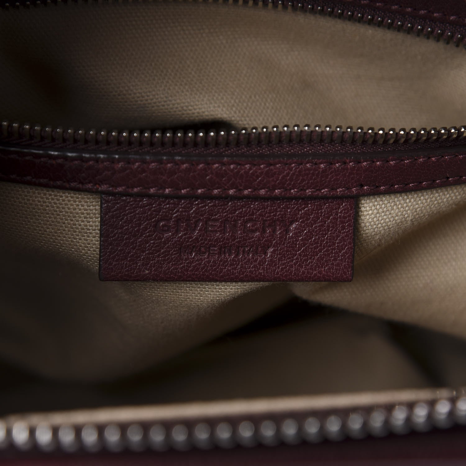 Givenchy Sugar Goatskin Small Antigona Oxblood 9 of 16