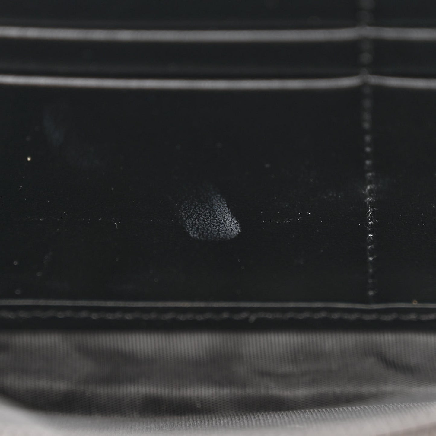 Calfskin Matelasse GG Marmont Chain Wallet Black