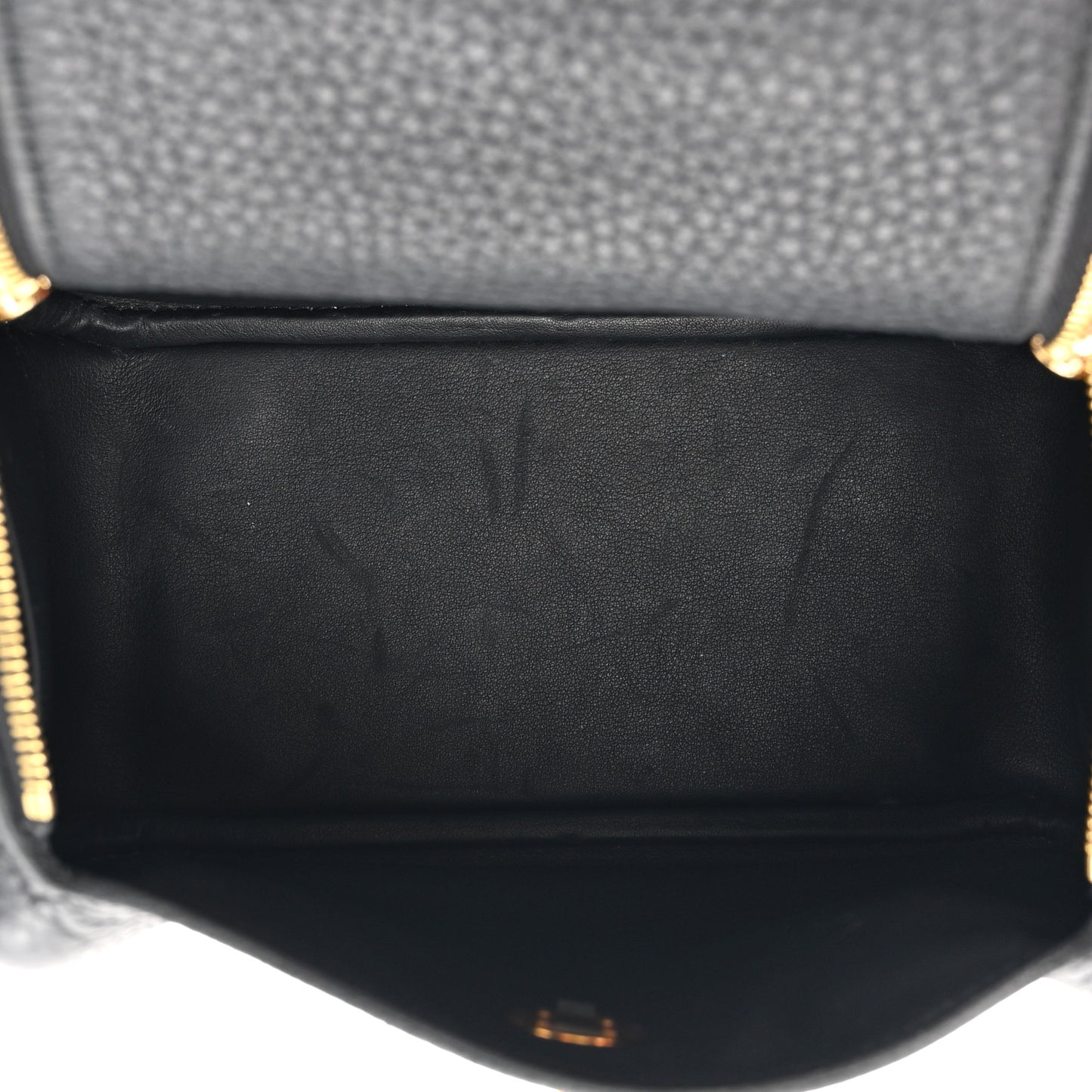 Taurillon Clemence Mini Lindy 20 Black