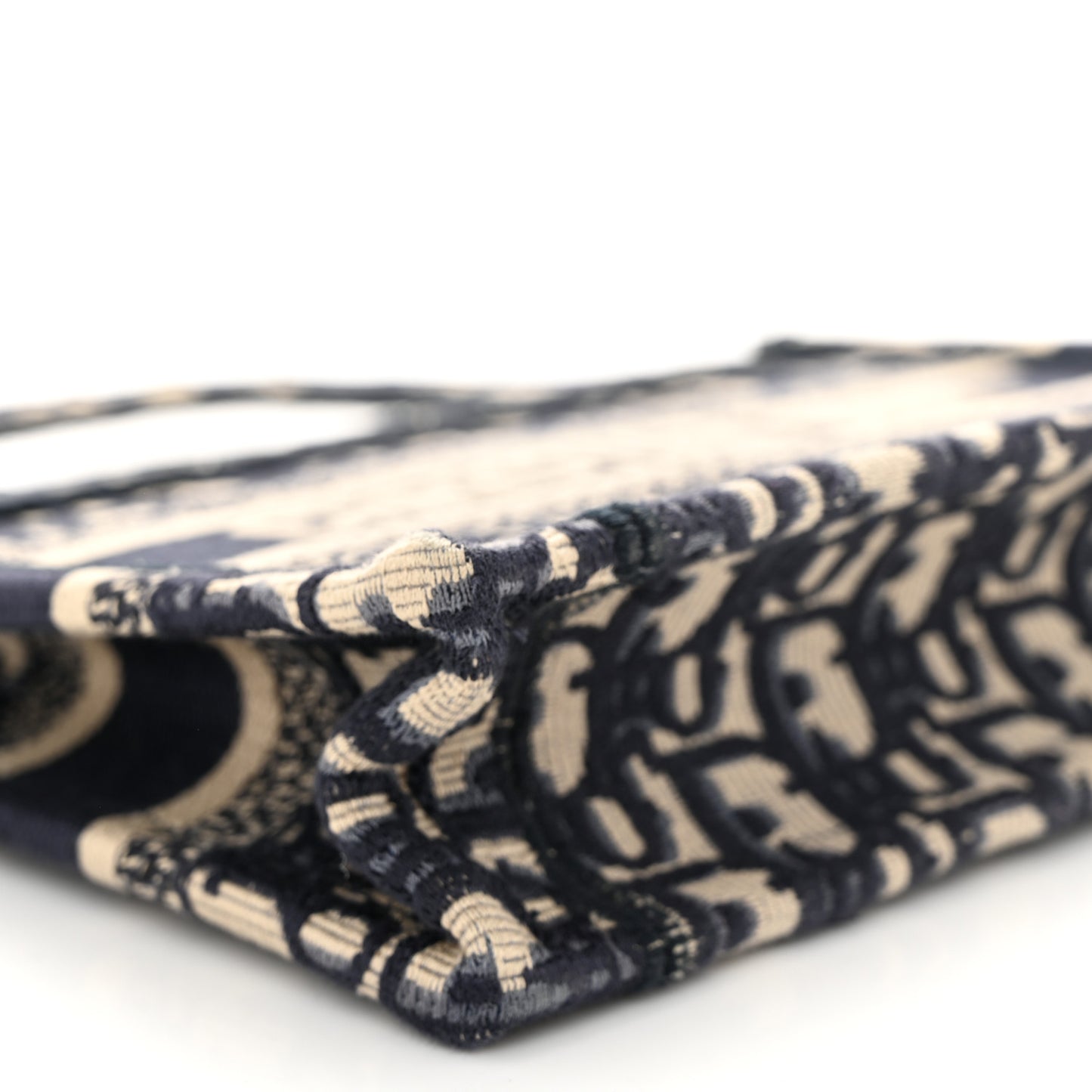 Oblique Mini Book Tote Blue Multicolor