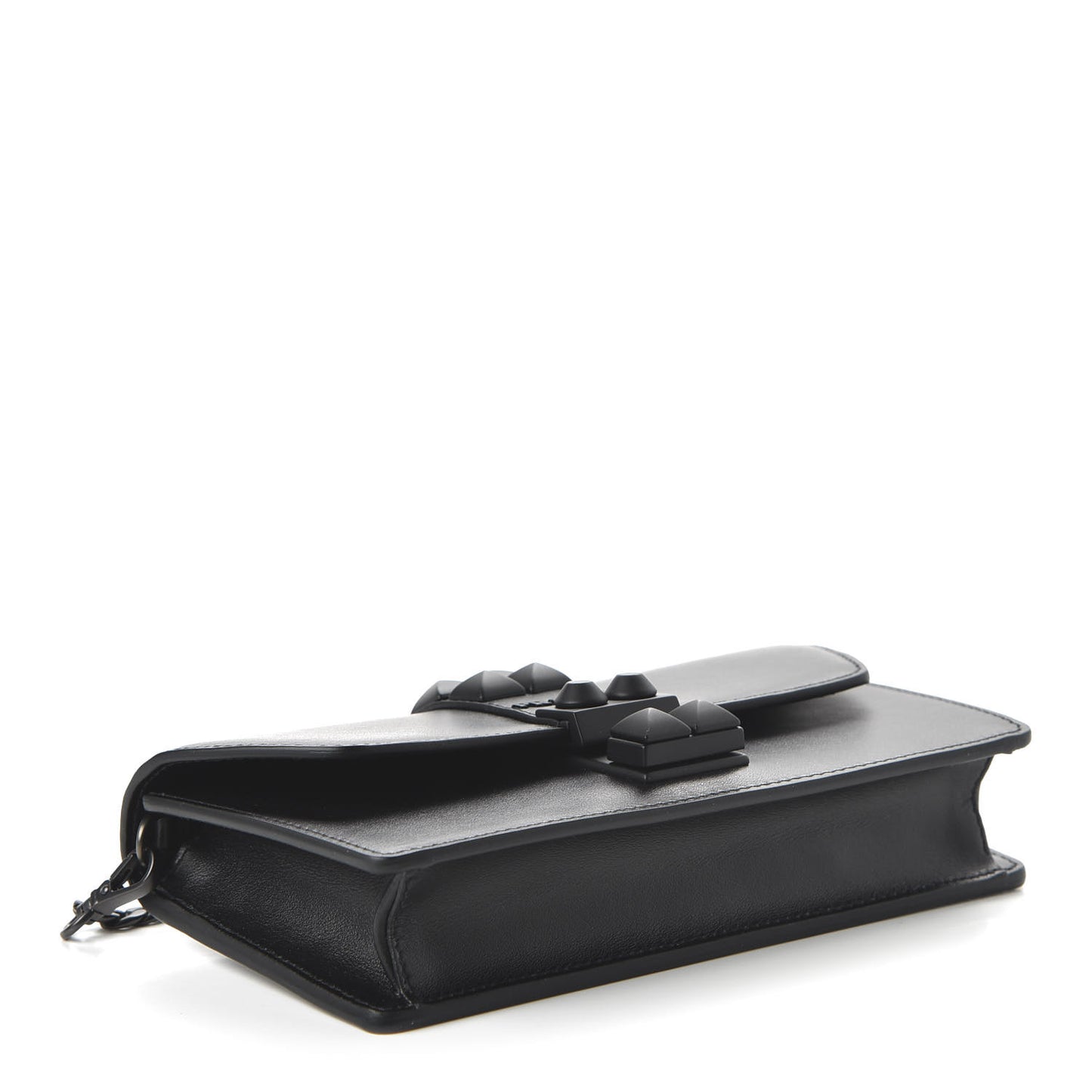 City Calfskin Studded Mini Elektra Crossbody Bag Black